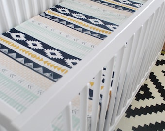 Arizona Tribal Fitted Crib Sheet
