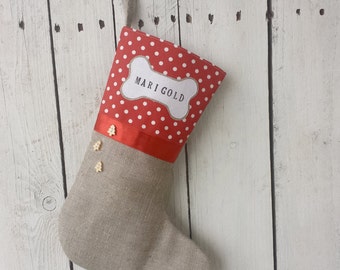 Personalized pet stocking