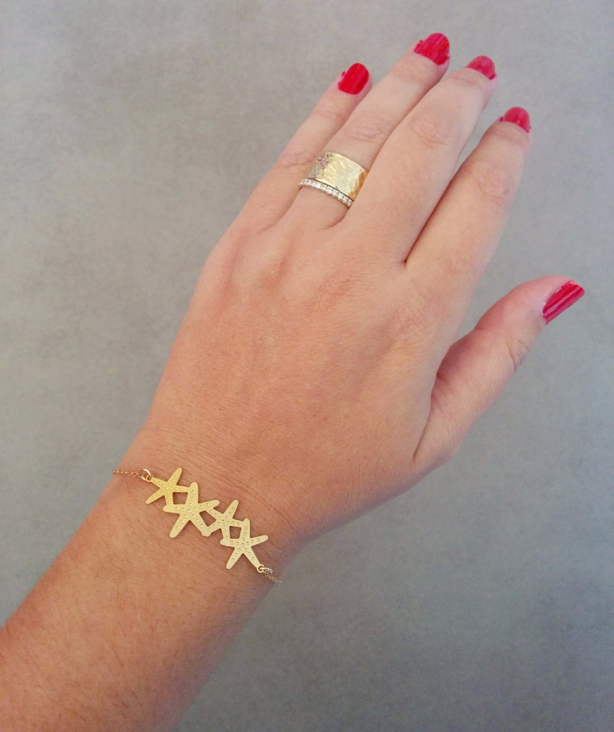 Gold Charm Bracelet Charm Bracelet Gold Bracelet Gold Chain