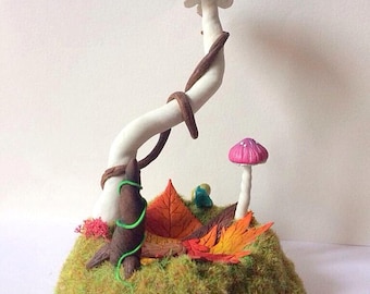 Wearing jewelry or other magical mushroom Fimo