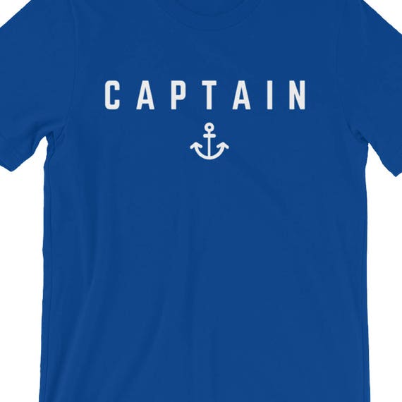 Men's Sailing T-Shirt Captain T-shirt Sailing T shirt