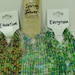 CZECH 8/0 "Mixes Greens" Seed Beads (6) Strand Hanks Evergreen, Earth Tone, Spring Flower, Precoisa Seed Beads, Rocaille Beads, Glass Beads