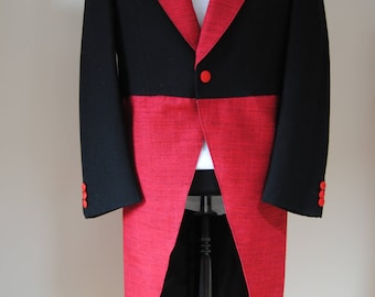 Steampunk wool tail coat size 38