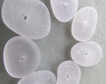 Sea Glass Jewelry Supply Center Drilled Beach Glass