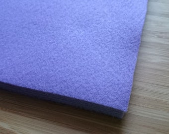 Felt - Bright Lilac - Kunin Eco Rainbow Classic Felt Made from Recycled Plastic Bottles Eco-Fi Eco Friendly Recycled Polyester