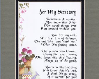 Secretary day gifts | Etsy