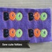 Halloween Feltie, Halloween Felties, Boo Felties, Felties, Embroidered Felt Appliques, Hair Bow Centers, Planner Felties, Embellishment