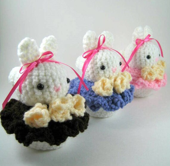 Items similar to Bunny Cakes Amigurumi Pattern - PDF FILE ...