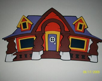 Mickey Mouse House diecut-halloween