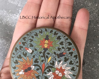 Small Hand Retro Vintage Purse Papered Hand Mirror Vintage Gift Purse Mirror Small Compact Downton Abbey Flapper 1930's Mirror Art Deco