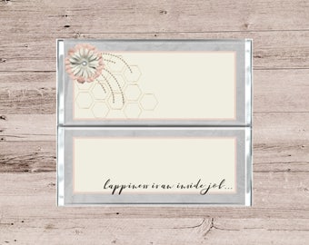Happiness Candy Bar Wrapper-Happiness Chocolate Bar Wrapper-Friendly Candy Bar Wrapper-Friend Chocolate Bar Wrapper-Happiness Candy Wrapper