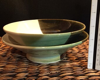 Tri-Colored Serving Bowls (set of 2)