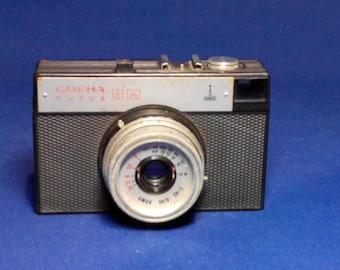 Smena 8M Vintage Soviet Camera With Original Case