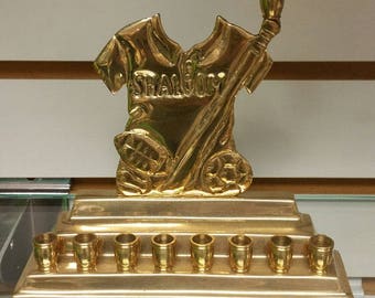 Vintage Chanukah Sports Menorah