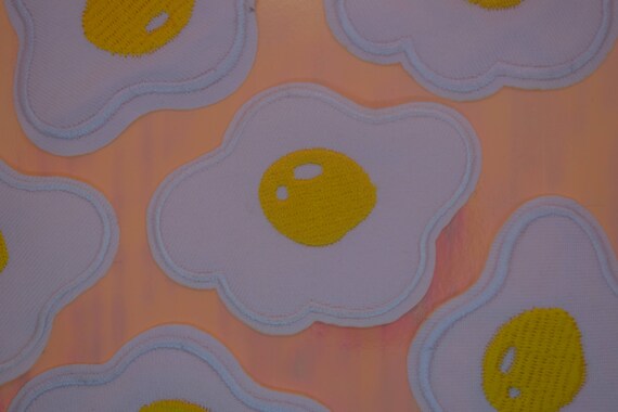 Fried Egg Iron on Patch