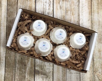6 Sinus Shower Steamers - Shower Bomb - Menthol Crystals - Eucalyptus Peppermint Wintergreen Rosemary Lavender - Shower Melt - Decongestant