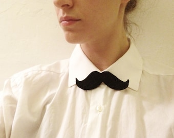 MUSTACHE AS BOWTIE... also for faces and hair.