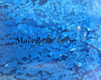 Neon Chunky Hexagon Glitter in Matte Candy collection