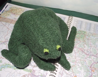 Bullfrog Price Change Stuffed Animal Pattern for you to Sew PDF Instant download