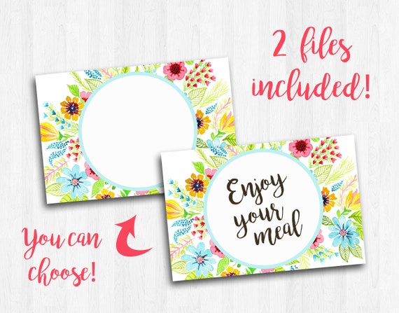 Printable Paper Placemats Placemat Art Birthday Placemat