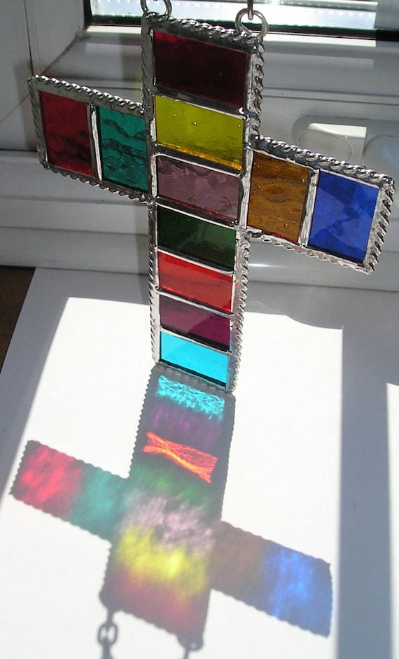 Stained Glass Cross