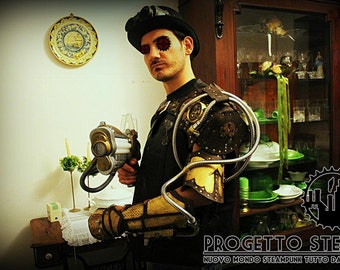 Steampunk Fantasy Medieval Vampire armor arm Cosplay