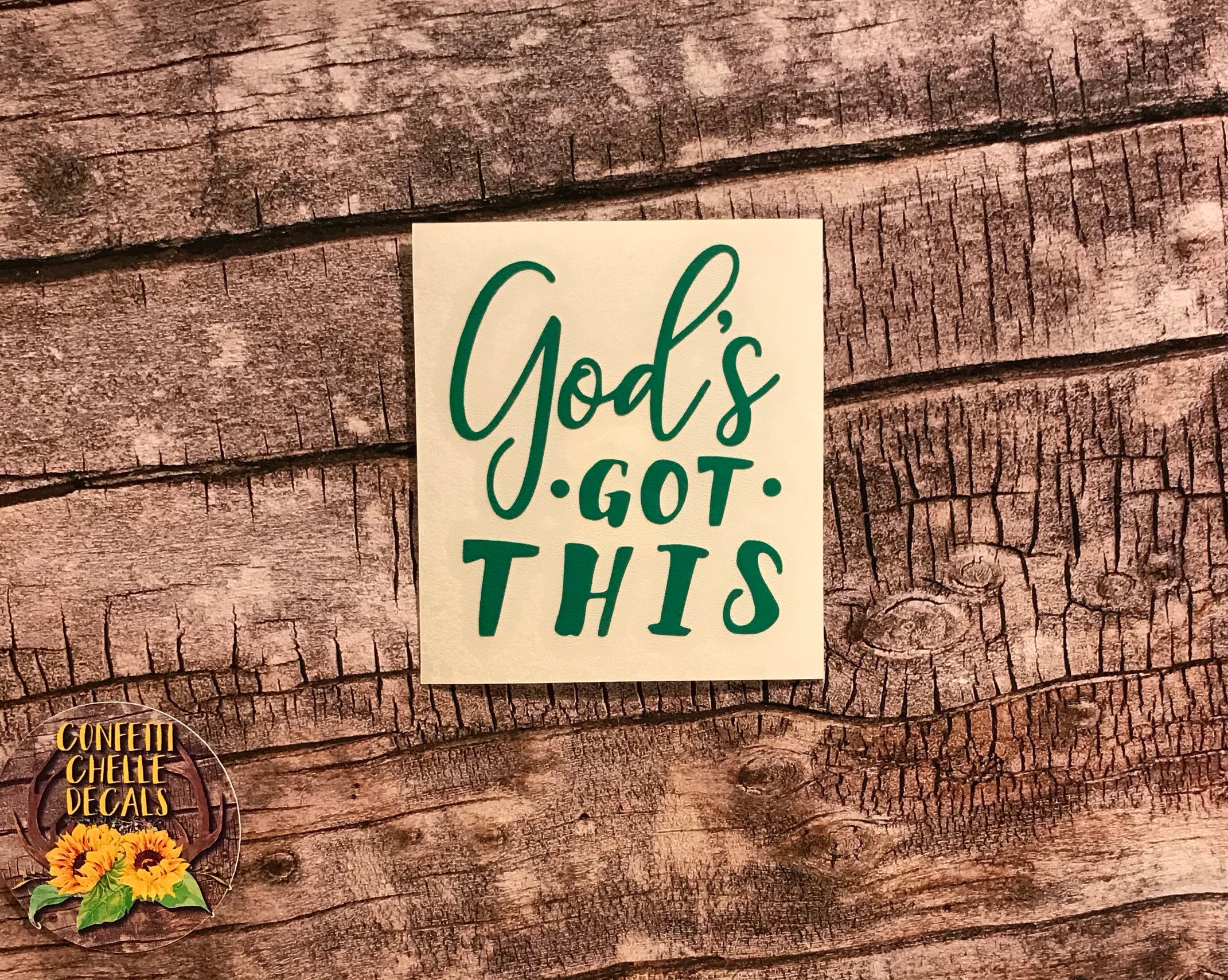 God's Got This Decal God's Got This Sticker Yeti