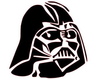 SVG File of Darth Vadar from Star Wars
