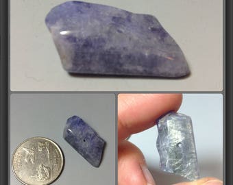 Larger Tanzanite Bead 27x13x9mm