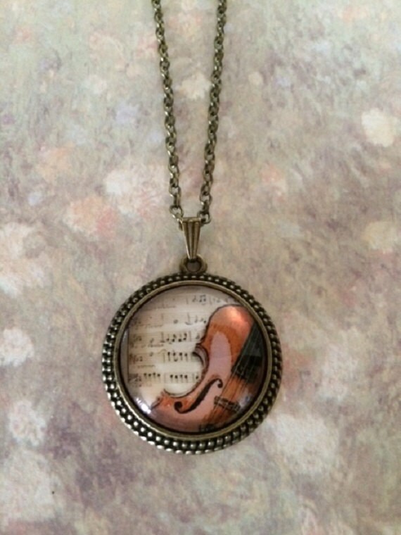 Violin Jewelry Violin Necklace Violin Gifts Music