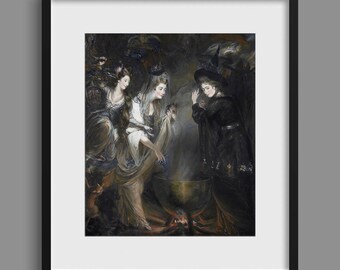 The Three Witches from Shakespeare's Macbeth - Daniel Gardner