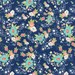 REMNANT Cordelia Dark Blue from Tuppence Collection by Shannon Gillman Orr for Moda Fabrics