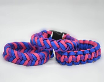 Bisexual Pride Paracord Bracelet