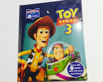 Toy Story 3 Repurposed Book Planner/Sketchbook/Journal/Autograph Book/Notebook