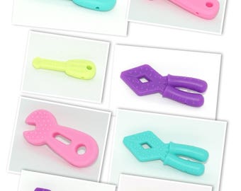Tool BPA free silicone teething ring