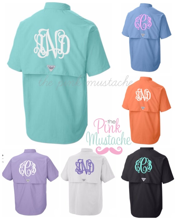 monogrammed swim shirt