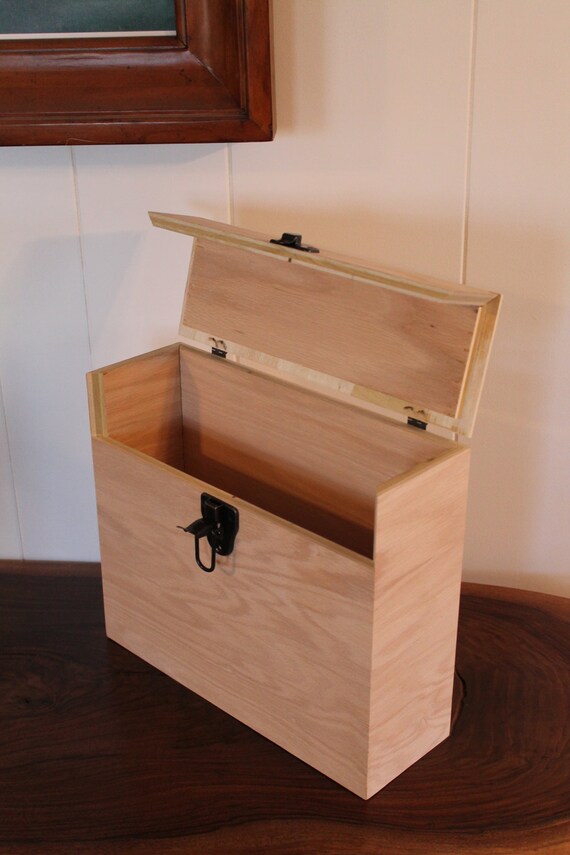 Office File Box Paperwork Organizer Magazine Holder Storage