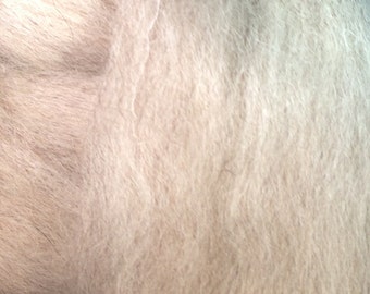 Gray Masham Wool 4oz Spinning Fiber Felting Fiber