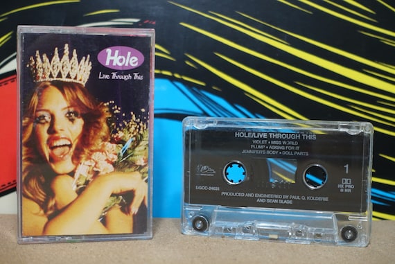 Live Through This by Hole Vintage Cassette Tape