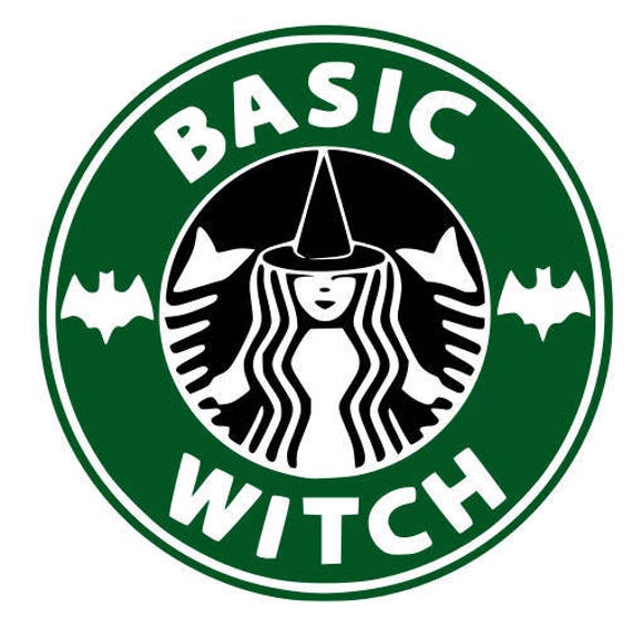 basic witch starbucks logo