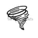 Tornado Machine Embroidery Design