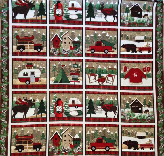 camping-wilderness-winter-woodland-retreat-flannel-panel-44-x-23-henry-glass-12-multi-blocks