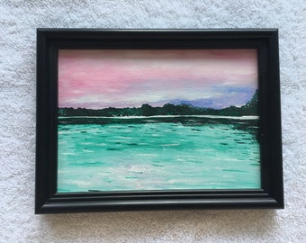 Seascape Acrylic Painting
