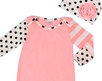 G11- Baby Girl Part Wear Pink White main image 1