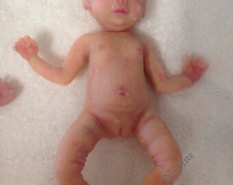 Full body silicone 9" baby girl