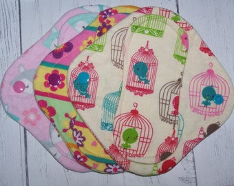 Set of 3 Petite panty liners with wings 6.5 inches