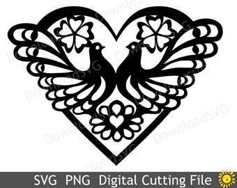 Download Heart Mandala Svg Free For Silhouette - Layered SVG Cut File