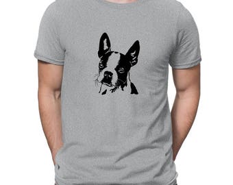 Boston Terrier FACE SPECIAL GRAPHIC T-Shirt