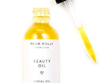 Beauty Oil | Anti-Aging Serum | Dry Skin Oil | Anti-Wrinkle Serum | Organic Facial Serum | Organic Moisturizer | Face Oil