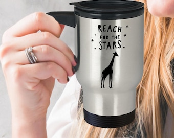 Giraffe travel mug | Etsy Giraffe travel mug | Etsy